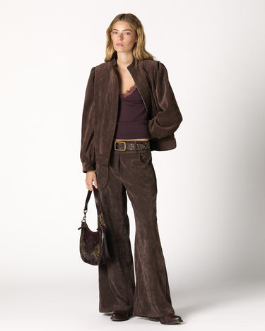 BROWN CORDUROY JACKET