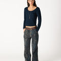 TOP PUNTO ESCOTE REDONDO MIDNIGHT
