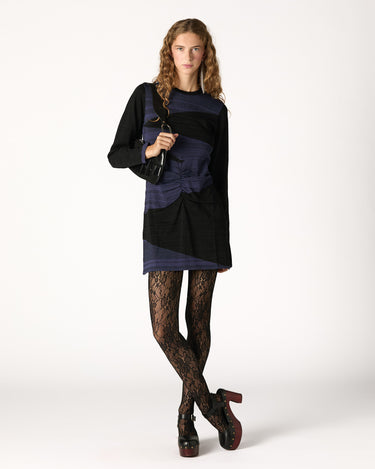 BICOLOR MINI DRESS