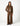 BROWN STRIPED POCKET BUTTON TROUSERS