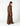 BROWN STRIPED POCKET BUTTON TROUSERS