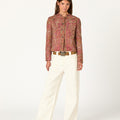 ECRU TWILL CHINO TROUSERS