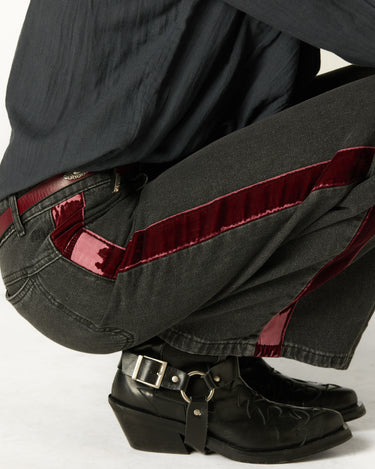 PANTALÓN CINTA TERCIOPELO BLACK