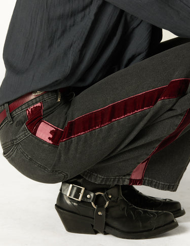 PANTALÓN CINTA TERCIOPELO BLACK