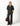 BLACK VELVET TAPE TROUSERS