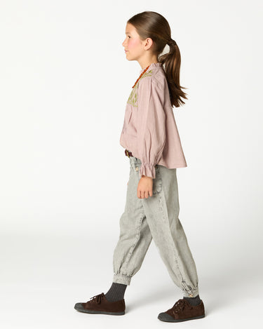 EMBROIDERED SMOKE SHIRT