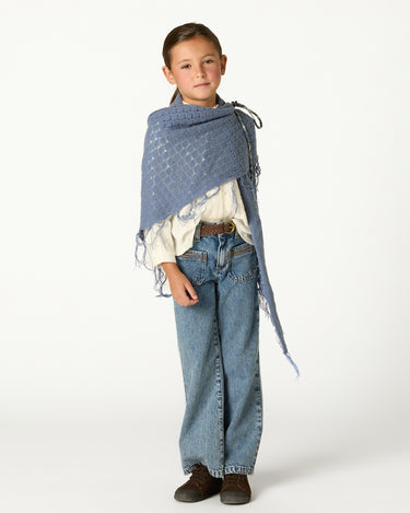 ECRU LACE PIN-TUCK SHIRT