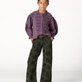CHOCOLATE ROUND NECK NIDOS SHIRT