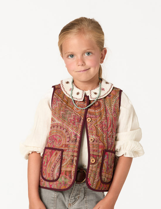 CHALECO PAISLEY