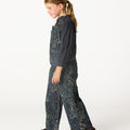 BLUE PAISLEY OVERALLS