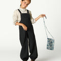 BLUE PINSTRIPE OVERALLS