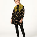 ANTHRACITE FLOWER DRESS