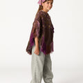 EMBROIDERED PONCHO