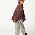 EMBROIDERED PONCHO