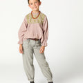 LIGHT GRAY BAGGY TROUSERS