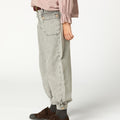 LIGHT GRAY BAGGY TROUSERS
