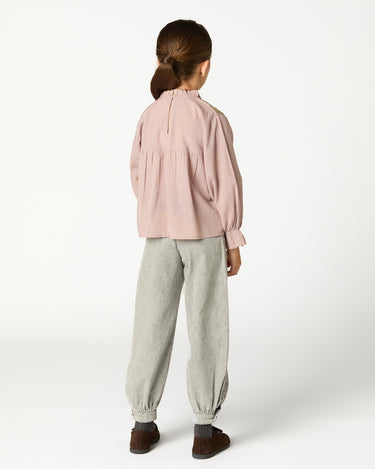 LIGHT GRAY BAGGY TROUSERS