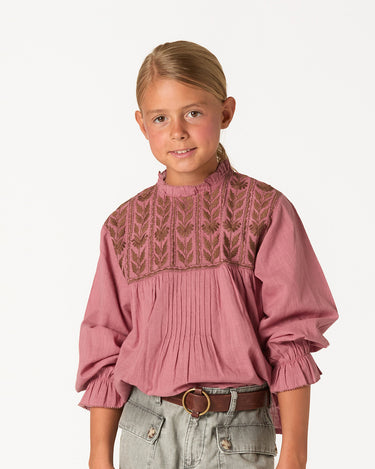 CAMISA BORDADA BLUSH