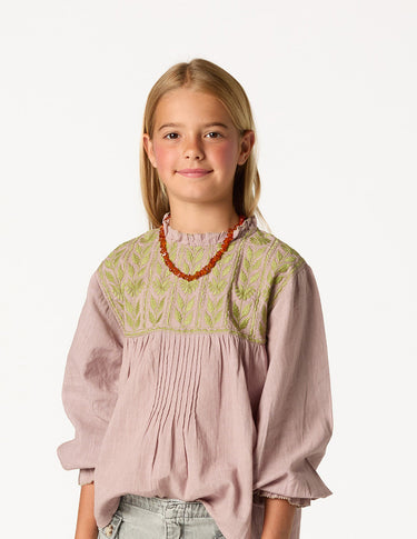 EMBROIDERED SMOKE SHIRT