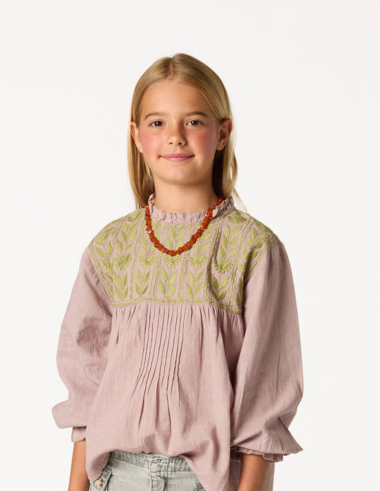 EMBROIDERED SMOKE SHIRT