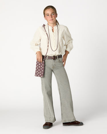 CAMISA JARETAS LACE ECRU