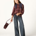CHECKERED EMBROIDERED SHIRT MORA