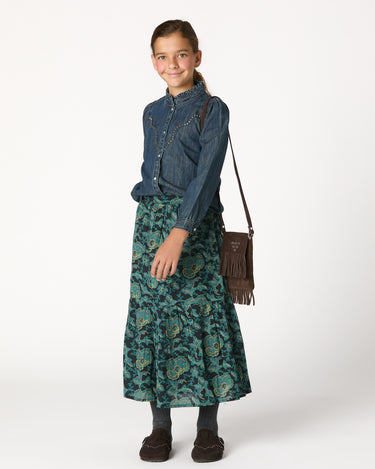 FALDA VOLANTE WILD BLUE