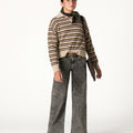 ANTHRACITE STAR DENIM JEANS
