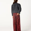 MULBERRY PAISLEY CORDUROY TROUSERS
