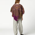 PONCHO BORDADO