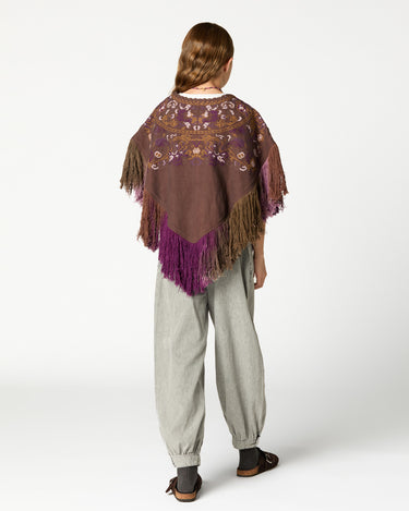 PONCHO BORDADO
