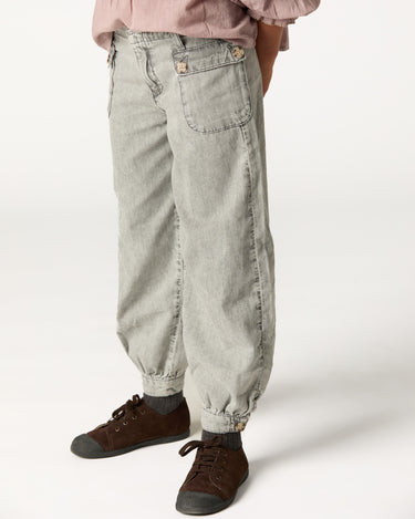 LIGHT GRAY BLOOMER PANTS