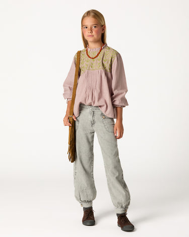 LIGHT GRAY BLOOMER PANTS