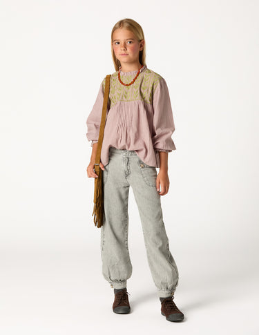 LIGHT GRAY BLOOMER PANTS