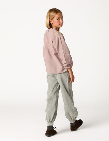 LIGHT GRAY BLOOMER PANTS
