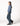 PANTALÓN DENIM DESFLECADO DARK BLUE