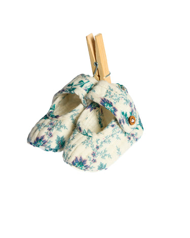ZAPATO PRINT BRIGHT FLOWERS BLUE