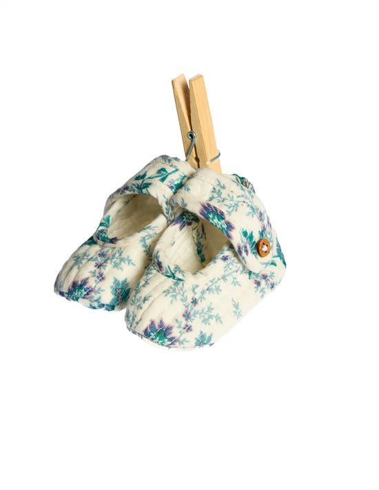 ZAPATO PRINT BRIGHT FLOWERS BLUE