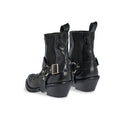BOTIN COWBOY HEBILLA NEGRO