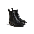BOTIN COWBOY HEBILLA NEGRO