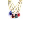 BLUE TEARDROP NECKLACE