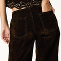 PANTALON FLOCK MARRON