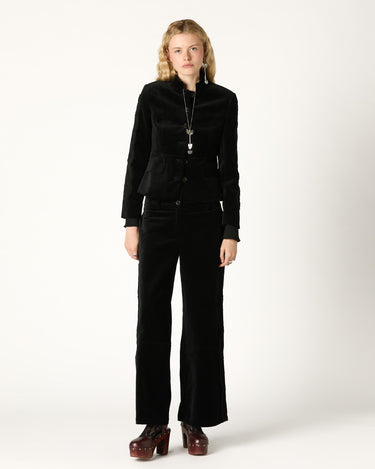 BLUE VELVET BLAZER EIGHTS