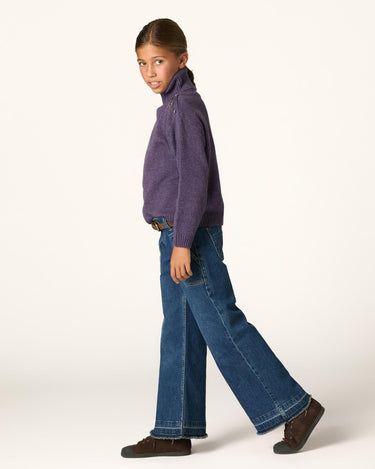 PENSÉE BUTTON TURTLENECK SWEATER