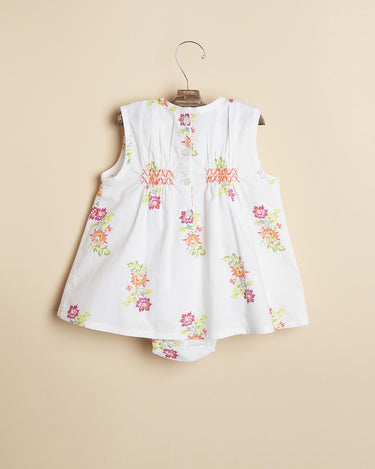 BERRY MULTICOLOR FLORAL DRESS