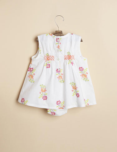 BERRY MULTICOLOR FLORAL DRESS