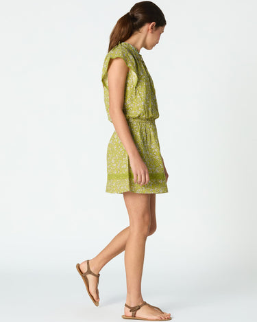 VESTIDO PRINT TOILE ALGAE