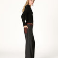 BLACK ETHNIC EMBROIDERED PANTS