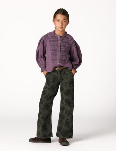 CHOCOLATE ROUND NECK NIDOS SHIRT