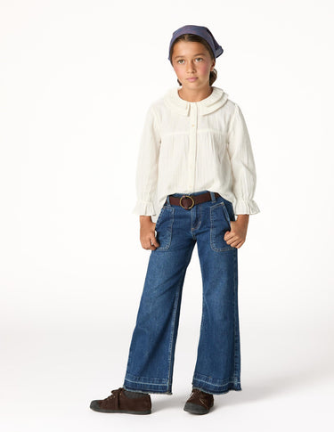 CAMISA DOBLE CUELLO CRUDA